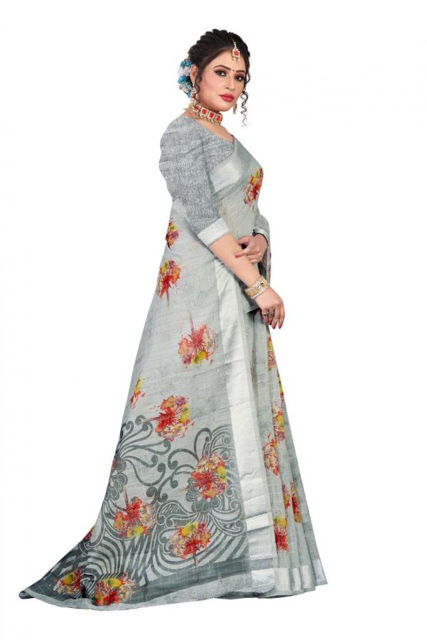 Florence Fancy Cotton Printed Saree